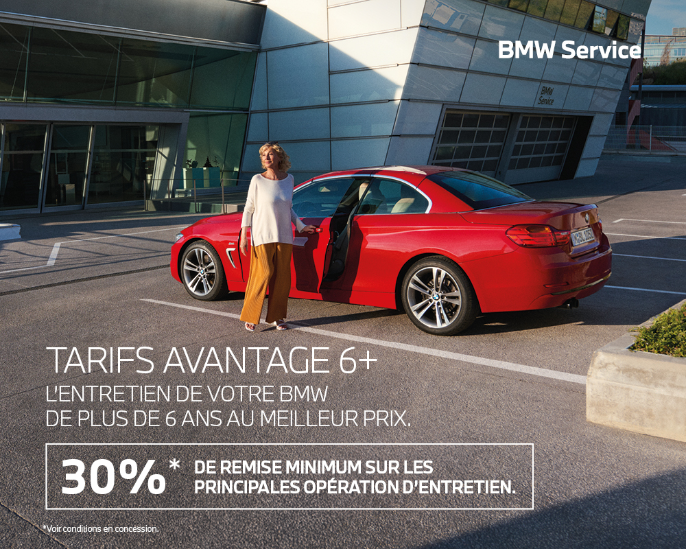 Tarifs BMW Avantage 6+